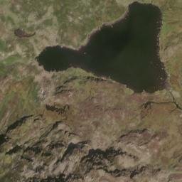 Satellite imagery of cairn, GB