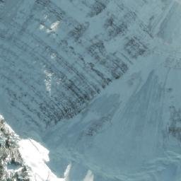 Satellite imagery of Mount Robson, CA