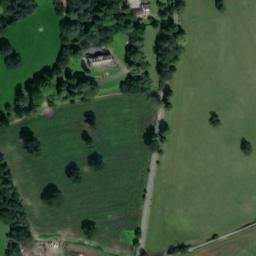 Satellite imagery of Ruthin Castle, GB