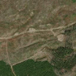 Satellite imagery of Tsacha Mountain, CA