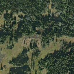 Satellite imagery of Tesla Mountain, CA