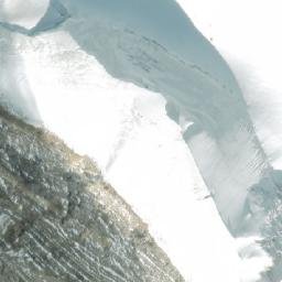 Satellite imagery of Resplendent Mountain, CA