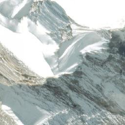 Satellite imagery of Resplendent Mountain, CA