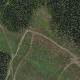 Satellite imagery of Barkerville Mountain, CA