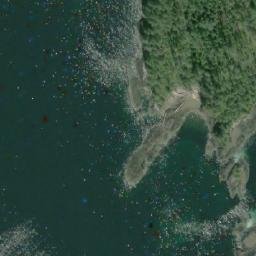 Satellite imagery of Fawcett Point, CA