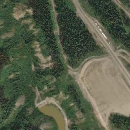 Satellite imagery of Barkerville Mountain, CA