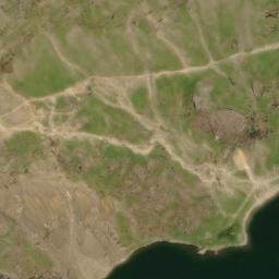 Satellite imagery of cairn, GB