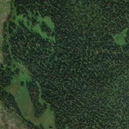 Satellite imagery of Cow Mountain, CA