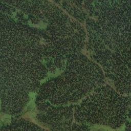 Satellite imagery of Cow Mountain, CA