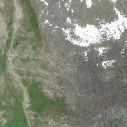 Satellite imagery of Kaza Mountain, CA