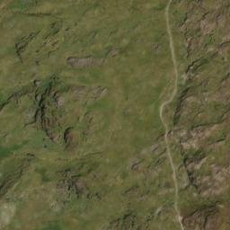 Satellite imagery of cairn, GB
