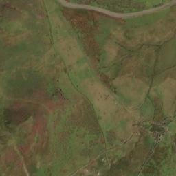 Satellite imagery of cairn, GB