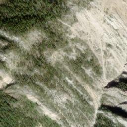 Satellite imagery of Cinquefoil Mountain, CA