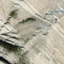 Satellite imagery of Cinquefoil Mountain, CA