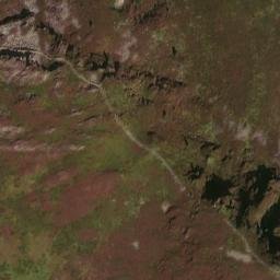 Satellite imagery of cairn, GB