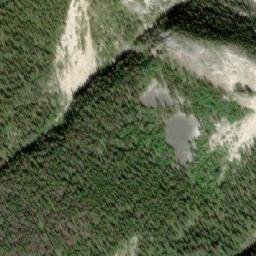 Satellite imagery of Cinquefoil Mountain, CA