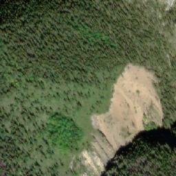 Satellite imagery of Cinquefoil Mountain, CA