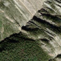 Satellite imagery of Cinquefoil Mountain, CA