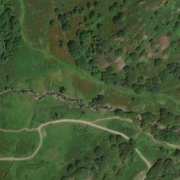 Satellite imagery of cairn, GB