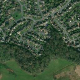 Satellite imagery of Erddig Motte and Bailey Castle, GB