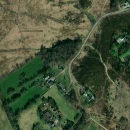 Satellite imagery of Highest Point on Wetley Common., GB