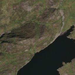 Satellite imagery of cairn, GB