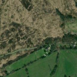 Satellite imagery of Highest Point on Wetley Common., GB