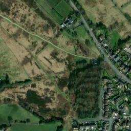 Satellite imagery of Highest Point on Wetley Common., GB