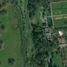 Satellite imagery of Erddig Motte and Bailey Castle, GB