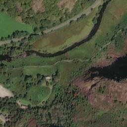 Satellite imagery of Dinas Emrys Castle, GB
