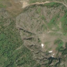 Satellite imagery of Mount Tinsdale, CA