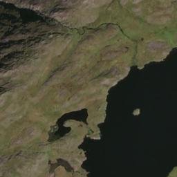 Satellite imagery of cairn, GB