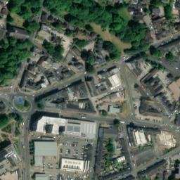 1 Brunswick Street, Newcastle, Staffordshire Satellite Map