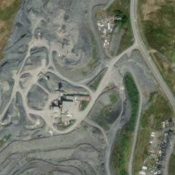 Satellite imagery of cairn, GB