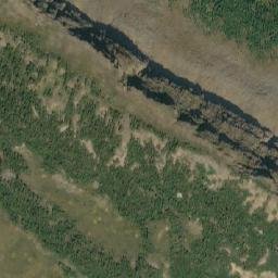 Satellite imagery of Miette Pass, CA