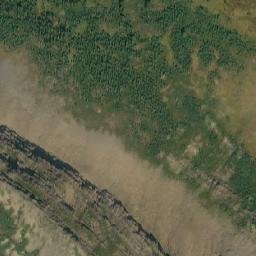 Satellite imagery of Miette Pass, CA