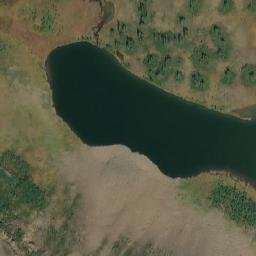 Satellite imagery of Miette Pass, CA