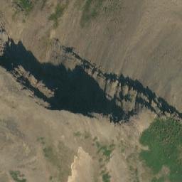 Satellite imagery of Miette Pass, CA