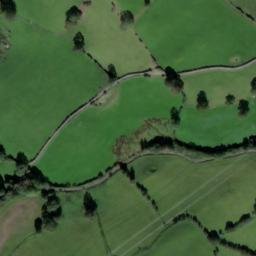 Satellite imagery of Ucheldre Mound, GB