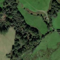 Satellite imagery of Ucheldre Mound, GB