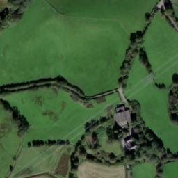 Satellite imagery of Ucheldre Mound, GB