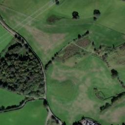 Satellite imagery of Ucheldre Mound, GB