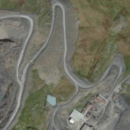 Satellite imagery of cairn, GB