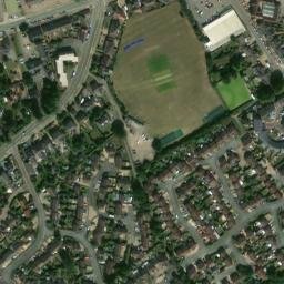Satellite imagery of Sleaford Castle, GB