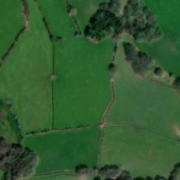 Satellite imagery of Dinas Bran Castle, GB