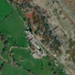 Satellite imagery of Dinas Bran Castle, GB