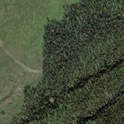 Satellite imagery of Milk Ranch Mountain, CA