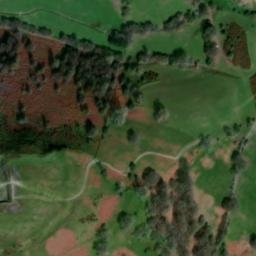 Satellite imagery of Dinas Bran Castle, GB
