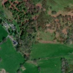 Satellite imagery of Dinas Bran Castle, GB