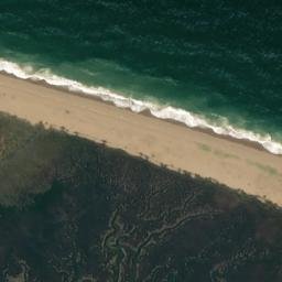 Satellite imagery of Blakeney Point, GB